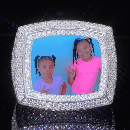 3D CUSTOM PICTURE ICED RING