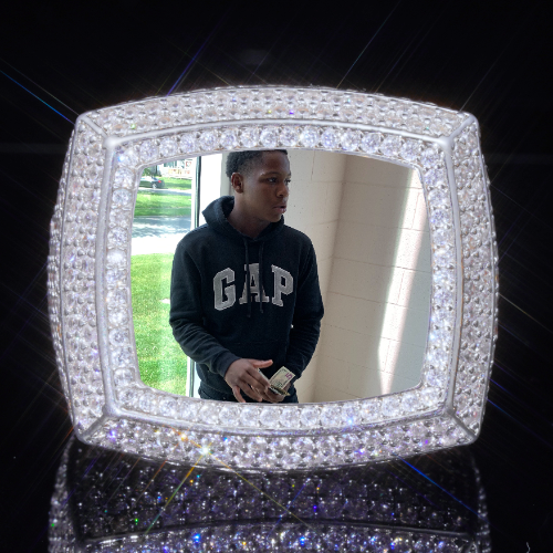 3D CUSTOM PICTURE ICED RING
