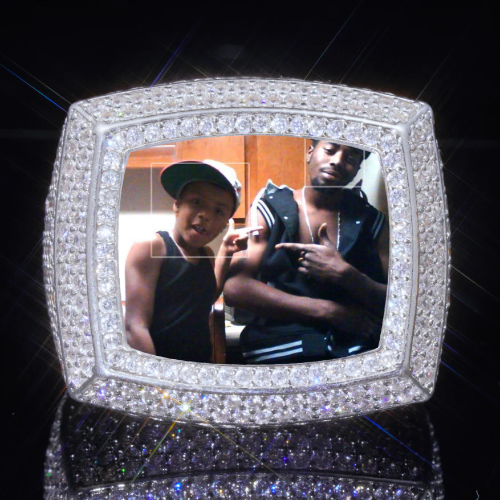 3D CUSTOM PICTURE ICED RING