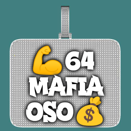 CUSTOM LETTER NECKLACE 3D BIG SQUARE
