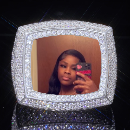 3D CUSTOM PICTURE ICED RING