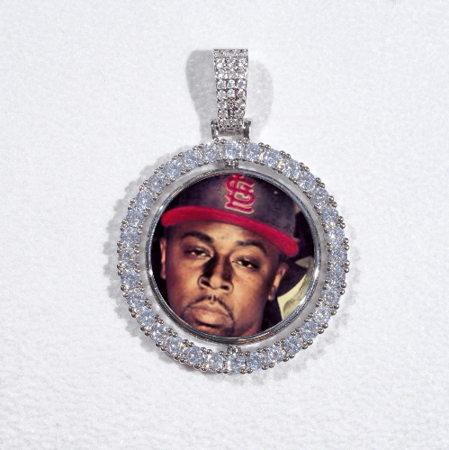 3D Spinning 2-Faced Custom Picture Pendant
