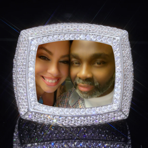 3D CUSTOM PICTURE ICED RING