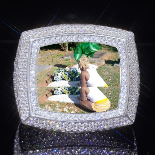 3D CUSTOM PICTURE ICED RING