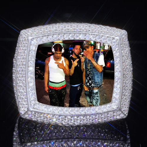 3D CUSTOM PICTURE ICED RING