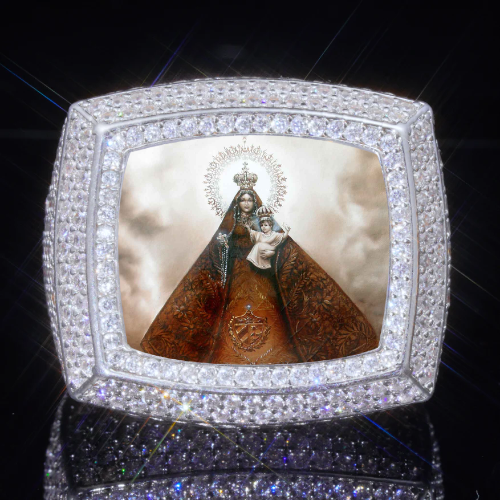 3D CUSTOM PICTURE ICED RING