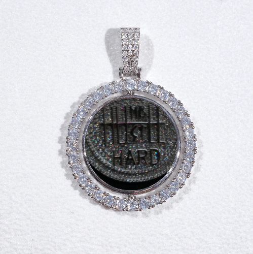 3D Spinning 2-Faced Custom Picture Pendant