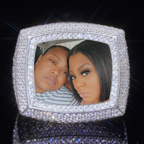 3D CUSTOM PICTURE ICED RING