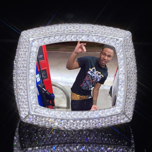 3D CUSTOM PICTURE ICED RING