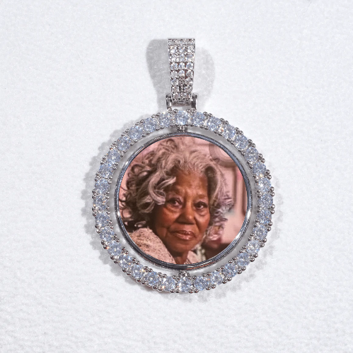 3D Spinning 2-Faced Custom Picture Pendant