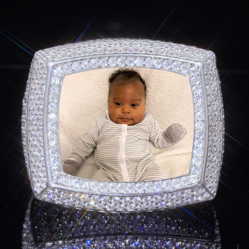 3D CUSTOM PICTURE ICED RING