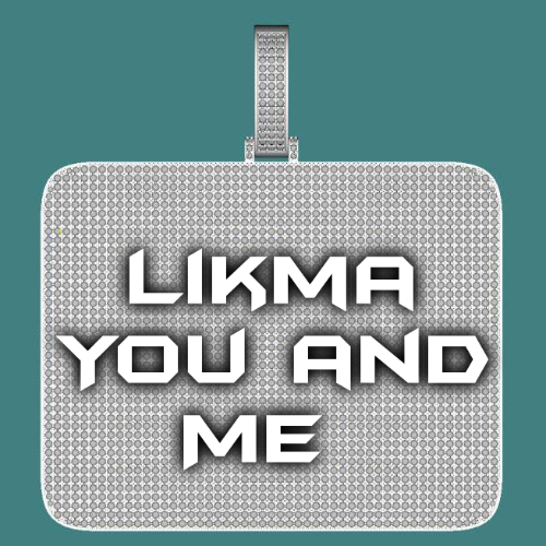 CUSTOM LETTER NECKLACE 3D BIG SQUARE