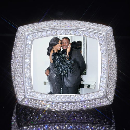 3D CUSTOM PICTURE ICED RING