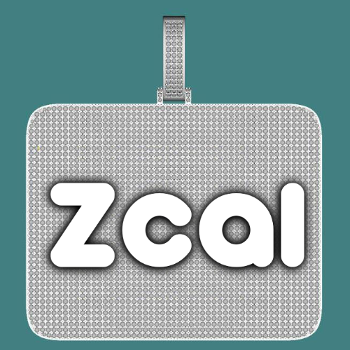 CUSTOM LETTER NECKLACE 3D BIG SQUARE