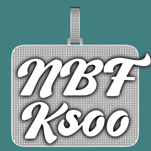 CUSTOM LETTER NECKLACE 3D BIG SQUARE