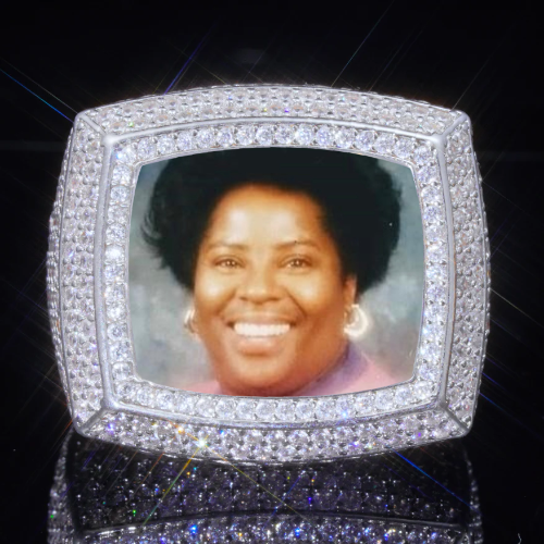 3D CUSTOM PICTURE ICED RING