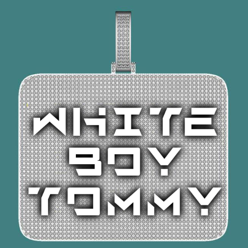CUSTOM LETTER NECKLACE 3D BIG SQUARE