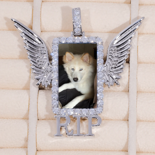 RIP WING 3D CUSTOM PICTURE PENDANT