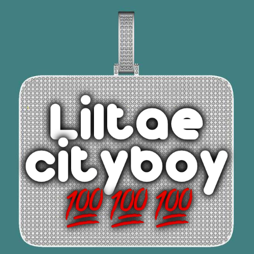 CUSTOM LETTER NECKLACE 3D BIG SQUARE