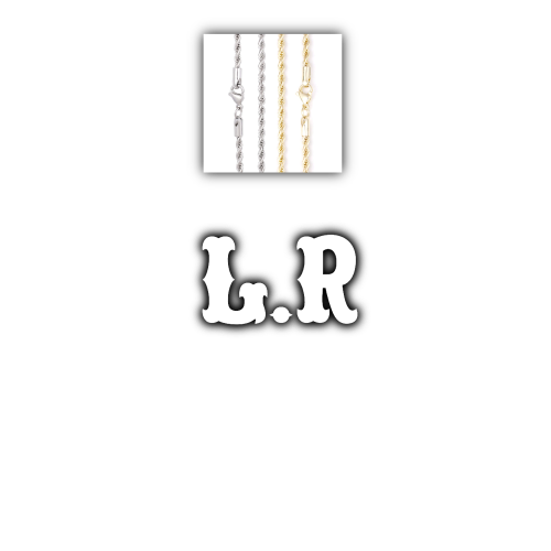 Custom Letters Freibeuter Font Necklace