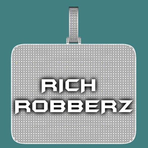 CUSTOM LETTER NECKLACE 3D BIG SQUARE