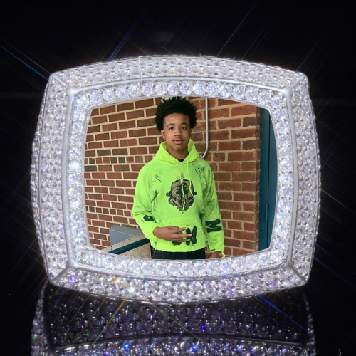 3D CUSTOM PICTURE ICED RING