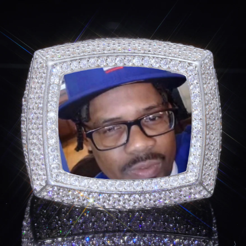 3D CUSTOM PICTURE ICED RING