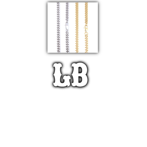 Custom Letters Freibeuter Font Necklace