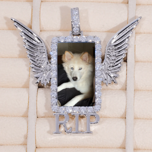 RIP WING 3D CUSTOM PICTURE PENDANT