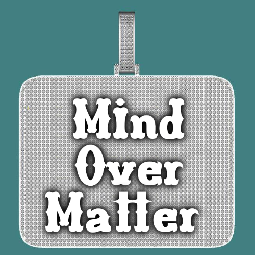 CUSTOM LETTER NECKLACE 3D BIG SQUARE