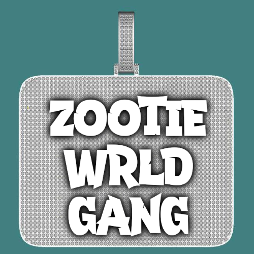 CUSTOM LETTER NECKLACE 3D BIG SQUARE