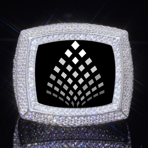 3D CUSTOM PICTURE ICED RING