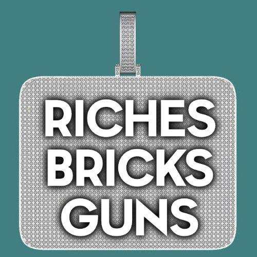CUSTOM LETTER NECKLACE 3D BIG SQUARE