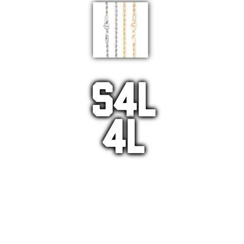 Custom Letters Baguette Two Layer Necklace
