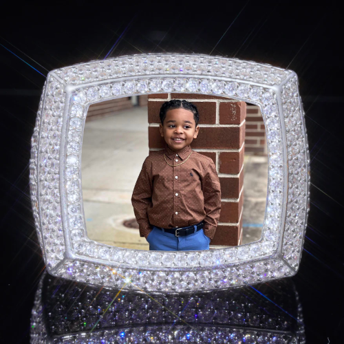 3D CUSTOM PICTURE ICED RING