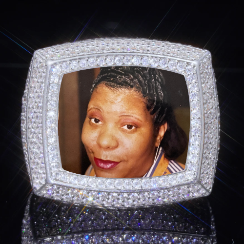 3D CUSTOM PICTURE ICED RING
