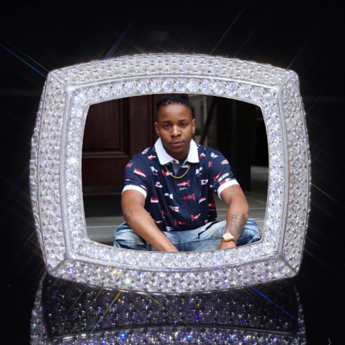 3D CUSTOM PICTURE ICED RING