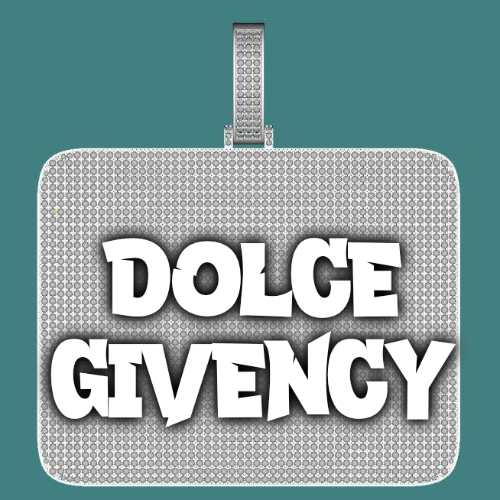 CUSTOM LETTER NECKLACE 3D BIG SQUARE