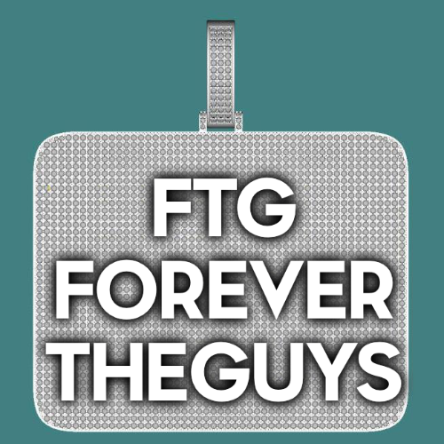 CUSTOM LETTER NECKLACE 3D BIG SQUARE