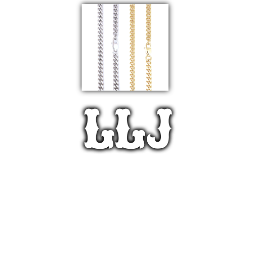 Custom Letters Freibeuter Font Necklace