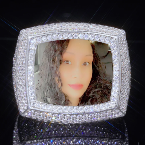 3D CUSTOM PICTURE ICED RING