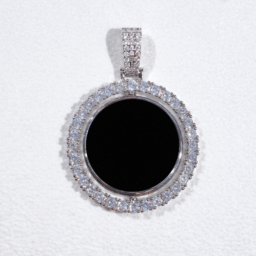 3D Spinning 2-Faced Custom Picture Pendant