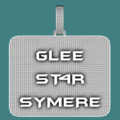 CUSTOM LETTER NECKLACE 3D BIG SQUARE