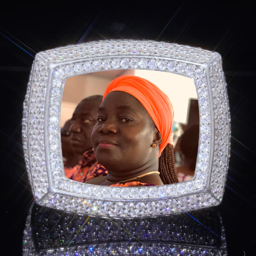 3D CUSTOM PICTURE ICED RING