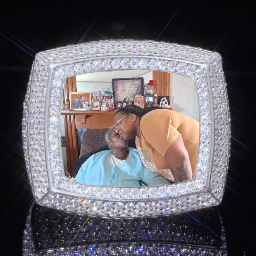 3D CUSTOM PICTURE ICED RING