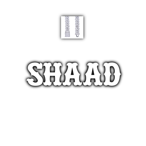 Custom Letters Freibeuter Font Necklace