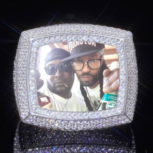 3D CUSTOM PICTURE ICED RING