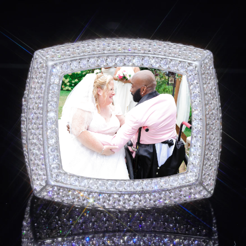 3D CUSTOM PICTURE ICED RING