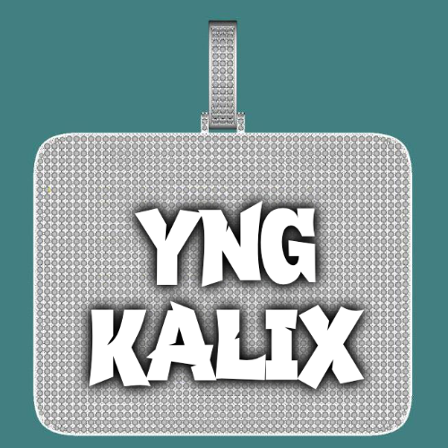CUSTOM LETTER NECKLACE 3D BIG SQUARE