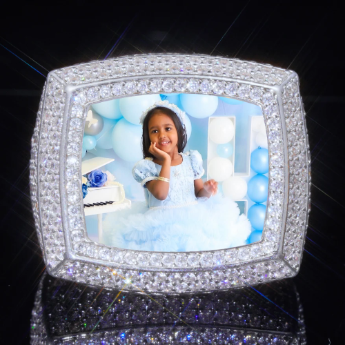 3D CUSTOM PICTURE ICED RING